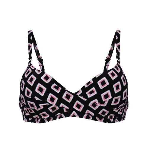 Rosa Faia Swimwear Maja black padded bikini bra