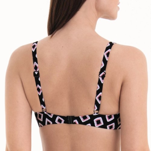 Rosa Faia Swimwear Aurora black soft-cup bikini bra