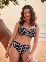 Rosa Faia Swimwear Aurora black soft-cup bikini bra