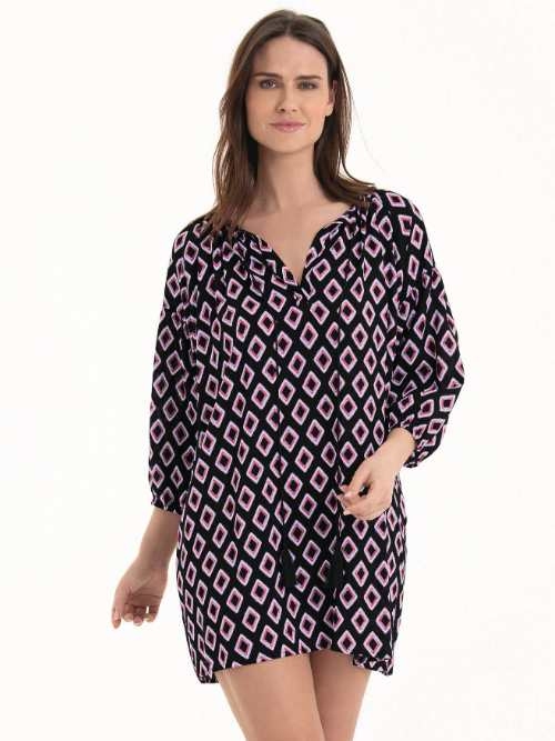 Rosa Faia Swimwear Papanui black tunic