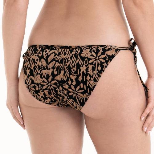 Rosa Faia Swimwear Gigi black/brown bikini brief