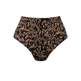 Rosa Faia Swimwear Lorena black/brown bikini brief