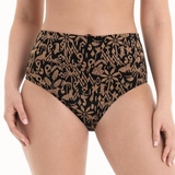 Rosa Faia Swimwear Lorena black/brown bikini brief