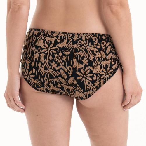 Rosa Faia Swimwear Ive black/brown bikini brief