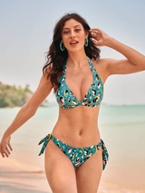 Rosa Faia Swimwear Mina aqua padded bikini bra