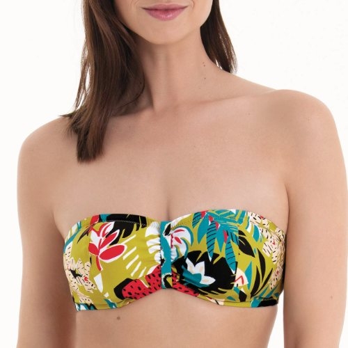 Rosa Faia Swimwear Ella aqua soft-cup bikini bra