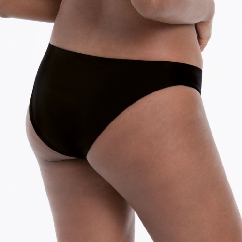 Rosa Faia Swimwear Pure black bikini brief
