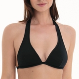 Rosa Faia Swimwear Mina black/pink padded bikini bra