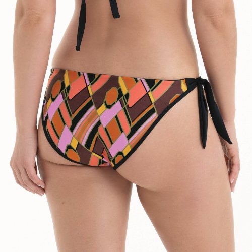 Rosa Faia Swimwear Mimi black/pink bikini brief