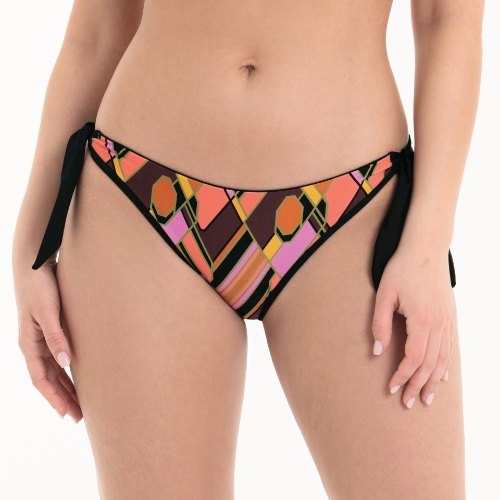 Rosa Faia Swimwear Mimi black/pink bikini brief