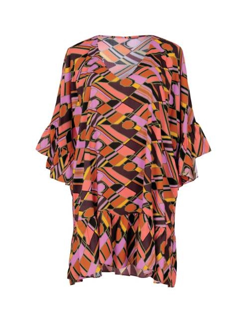 Rosa Faia Swimwear Akalani multicolor tunic