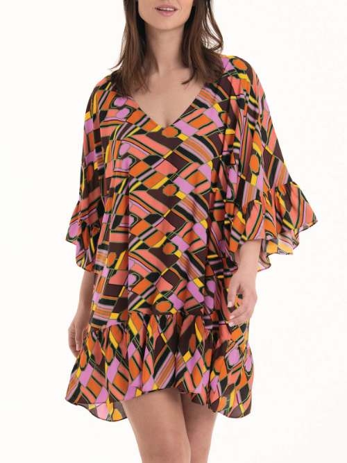 Rosa Faia Swimwear Akalani multicolor tunic