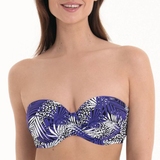 Rosa Faia Swimwear Catalina black/white padded bikini bra