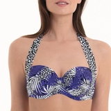 Rosa Faia Swimwear Catalina black/white padded bikini bra