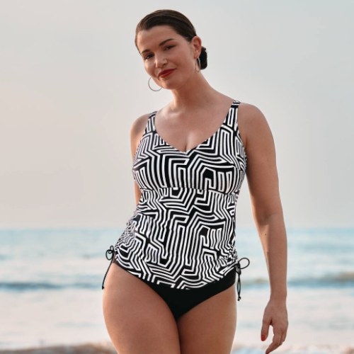 Rosa Faia Swimwear Casual black bikini brief