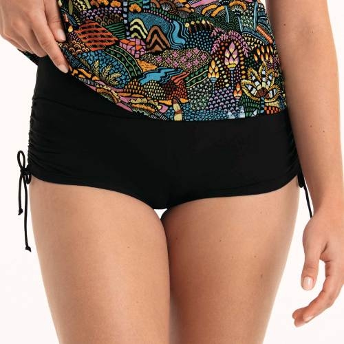 Rosa Faia Swimwear Nora black bikini brief