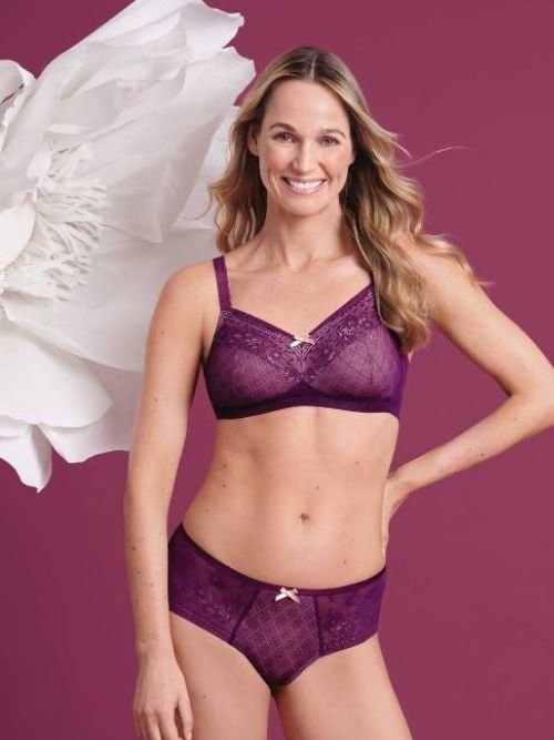 Anita Care Rosemary purple prosthesis bra