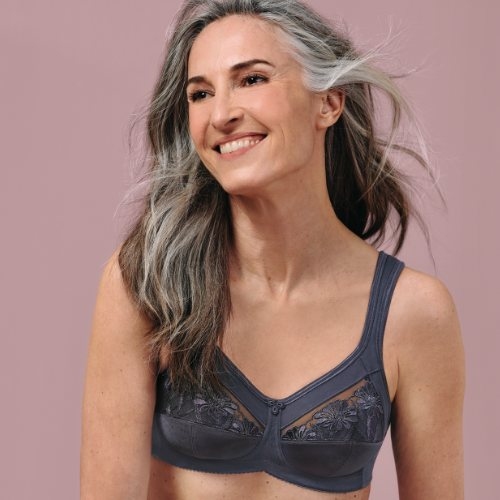 Anita Care Safina blue prosthesis bra