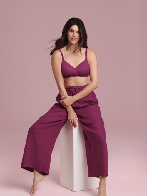 Anita Care Tonya Flair purple prosthesis bra