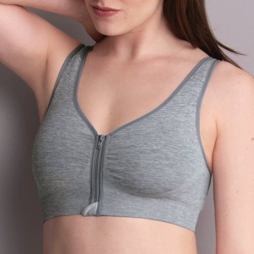 Anita Care Lynn grey prosthesis bra
