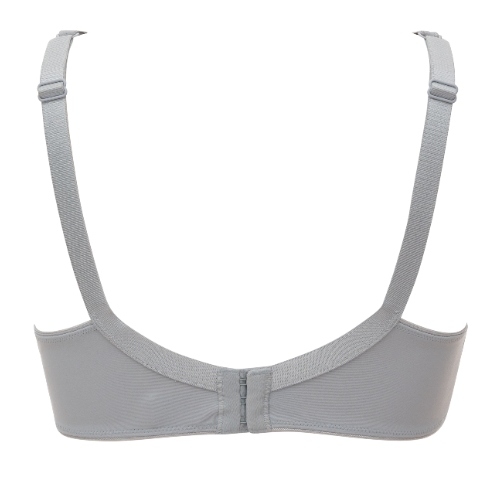 Guy de France Embroidery grey non-padded bra