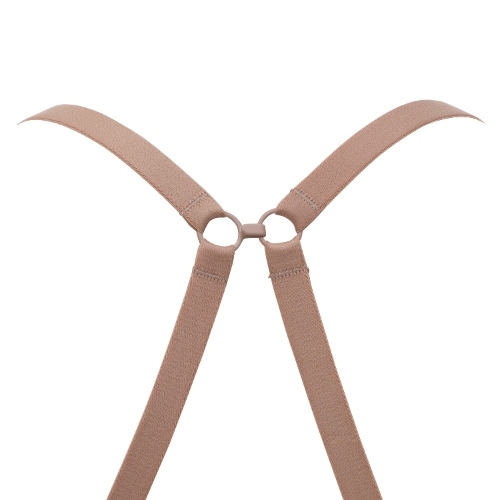 Guy de France Datura mole grey padded bra