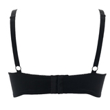 Guy de France Anemone Coronaria black/white padded bra