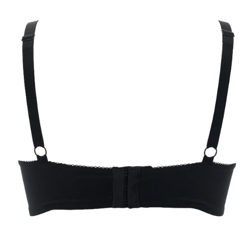 Guy de France Anemone Coronaria black/white padded bra