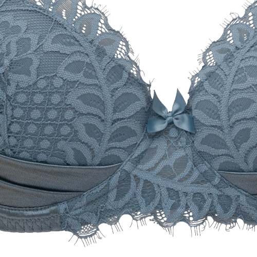 Guy de France Nikko Blue ice blue padded bra