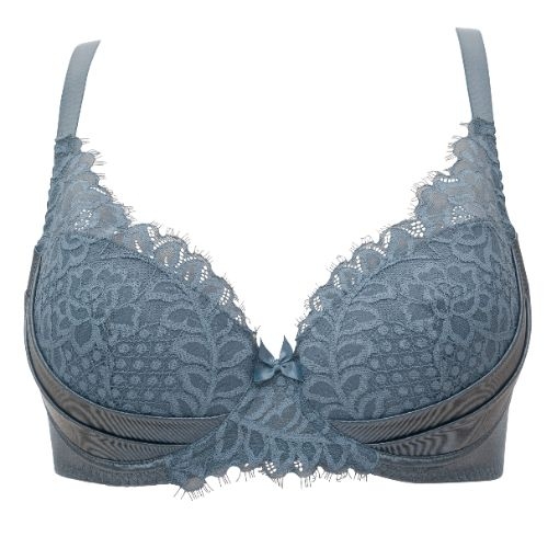 Guy de France Nikko Blue ice blue padded bra