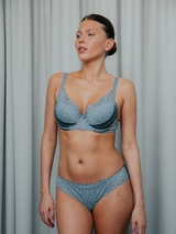 Guy de France Nikko Blue ice blue padded bra