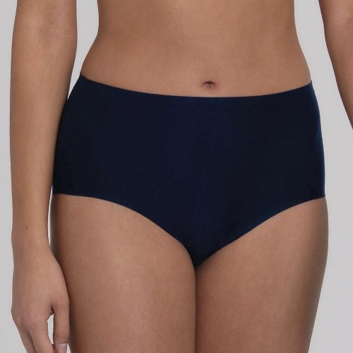 Anita Essential navy blue high waist brief