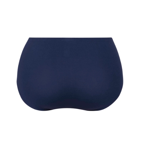 Anita Essential navy blue high waist brief