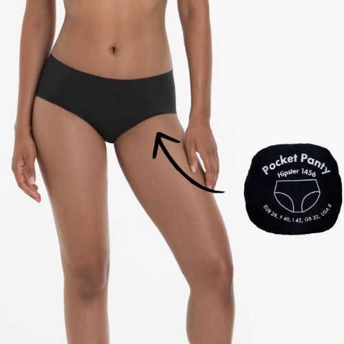 Anita Pocket Panty black short