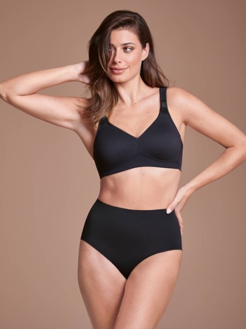 Anita Pocket Panty black high waist brief