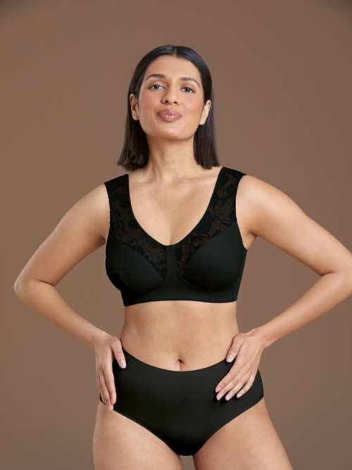 Anita MicroEnergen black wireless bra