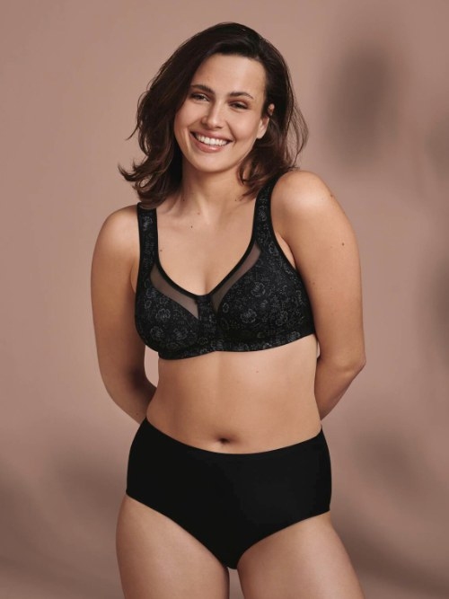 Anita Clara black wireless bra