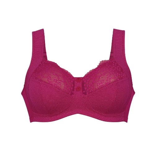 Anita Orely red wireless bra