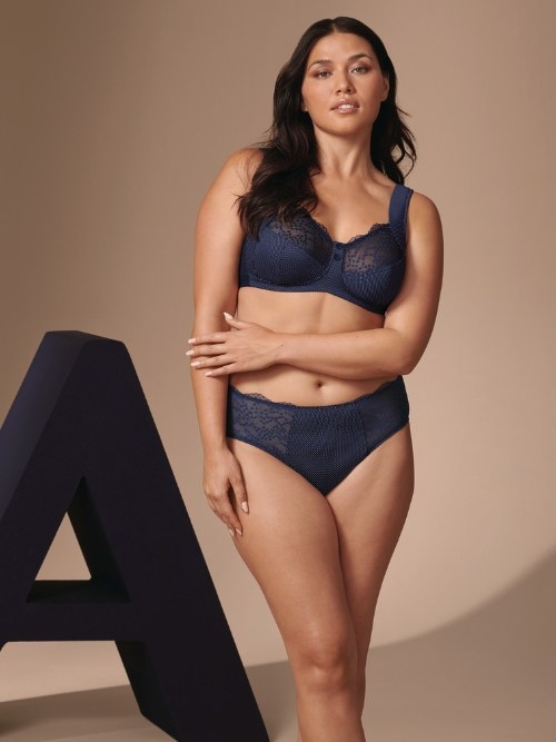 Anita Orely navy blue brief