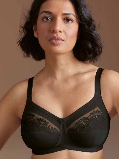 Anita Safina black wireless bra