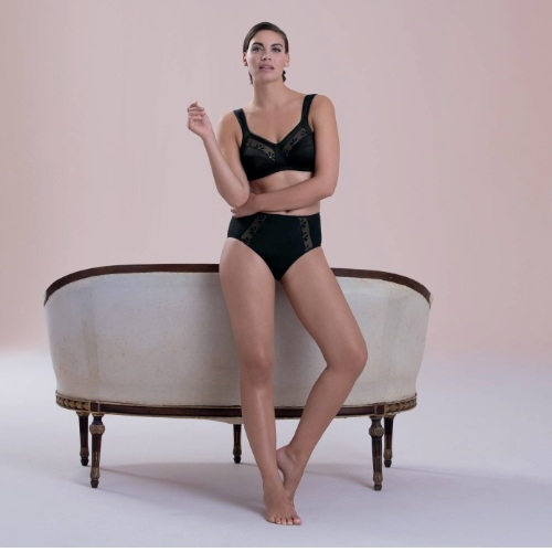 Anita Sophia black high waist brief