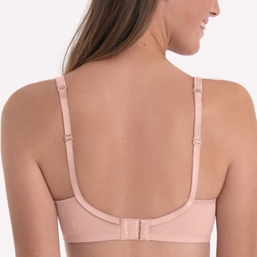 Rosa Faia Lace Rose rosewood wireless bra