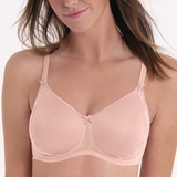 Rosa Faia Lace Rose rosewood wireless bra