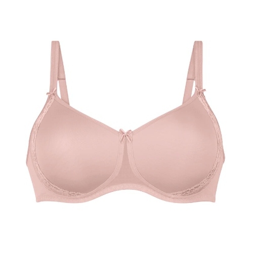 Rosa Faia Lace Rose rosewood wireless bra
