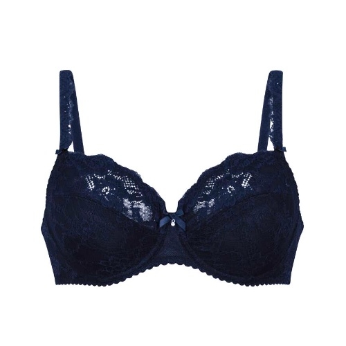 Rosa Faia Bobette navy blue non-padded bra
