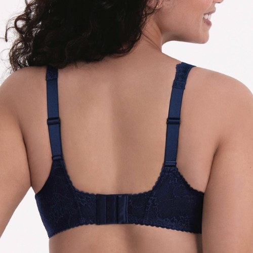 Rosa Faia Bobette navy blue non-padded bra