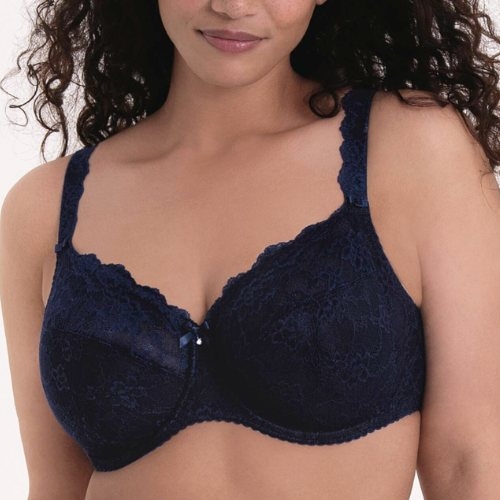 Rosa Faia Bobette navy blue non-padded bra