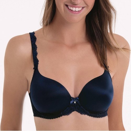 Rosa Faia Bobette navy blue padded bra
