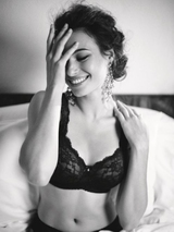 Rosa Faia Bobette black wireless bra