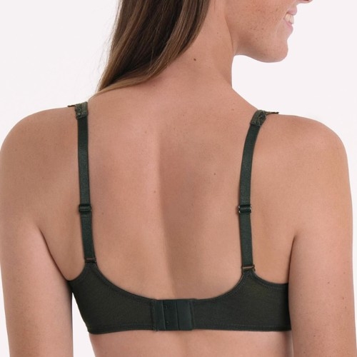 Rosa Faia Selma green non-padded bra